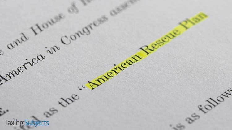 The American Rescue Plan Includes Funding for Individual Payments, Changes to Tax Credits